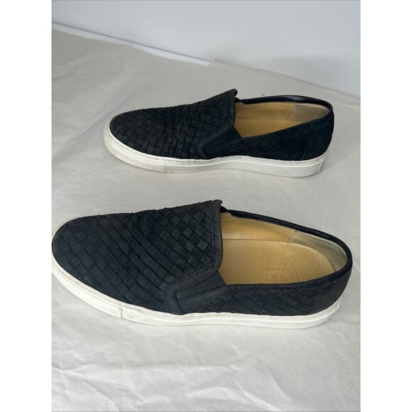 M Gemi Cerchio Leather Woven Slip on Sneakers 43 Is Size 11 Men Slip On - Picture 5 of 7
